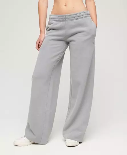 Superdry Women's Wash Straight Joggers Light Grey / Dove Grey -
