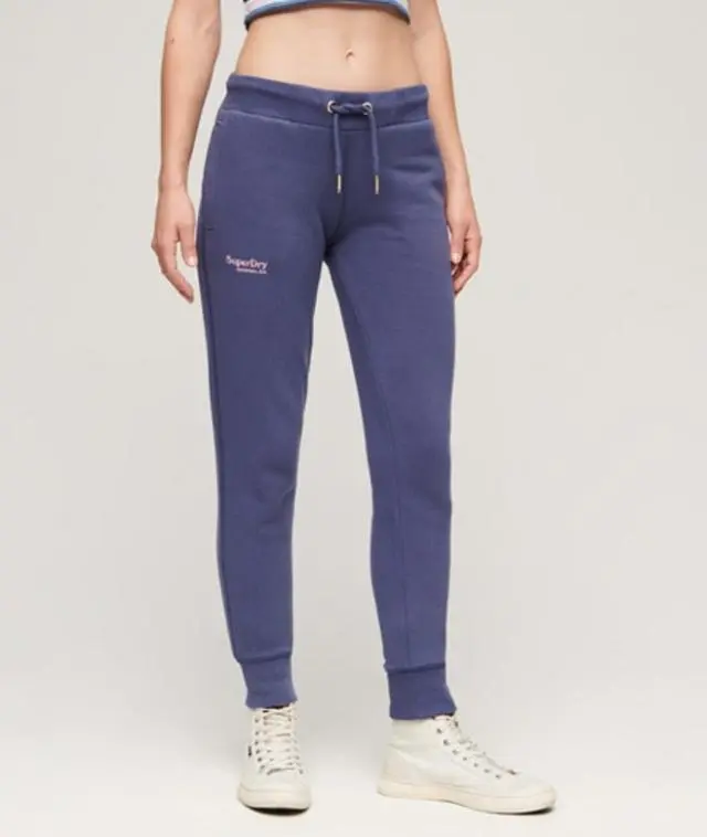 Superdry & Co Women's Essential Logo Joggers Navy / Mariner Navy - 