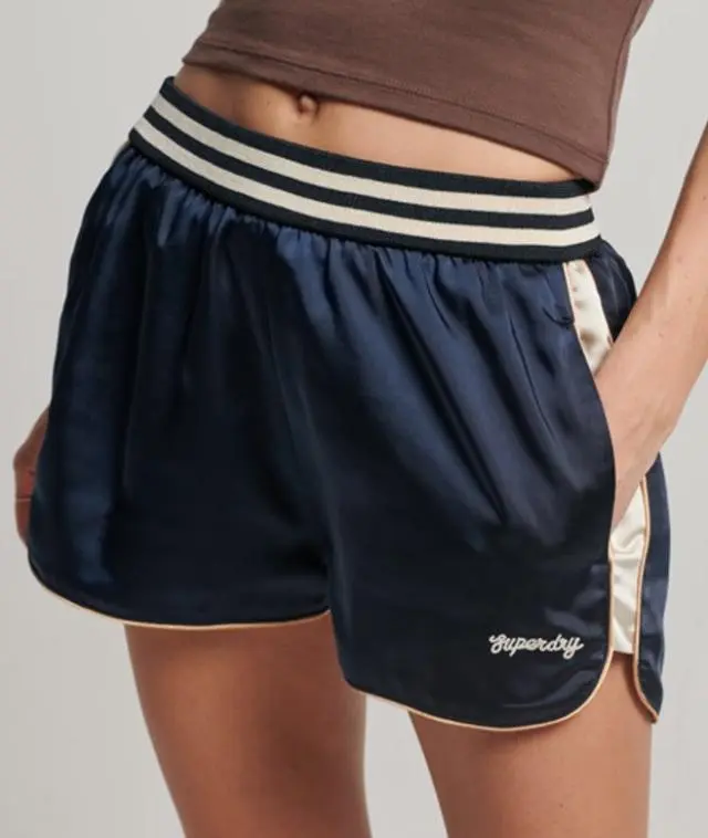 Superdry Women's Suika Racer Shorts Navy / Eclipse Navy - 