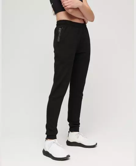 Superdry Women's Code Tech Slim Joggers Black -