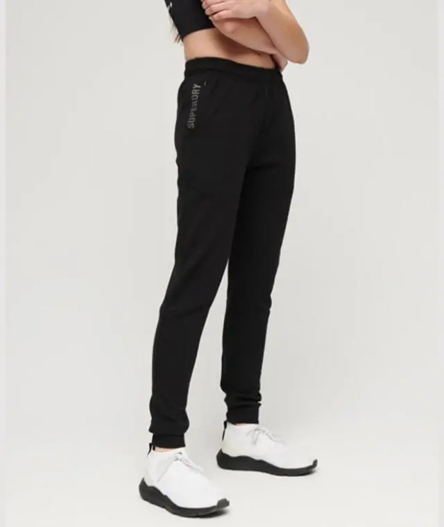 Superdry Women's Code Tech Slim Joggers Black - 