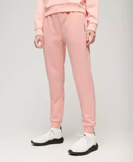 Superdry Women's Sports Tech Slim Joggers Pink / Peach Pearl Pink -
