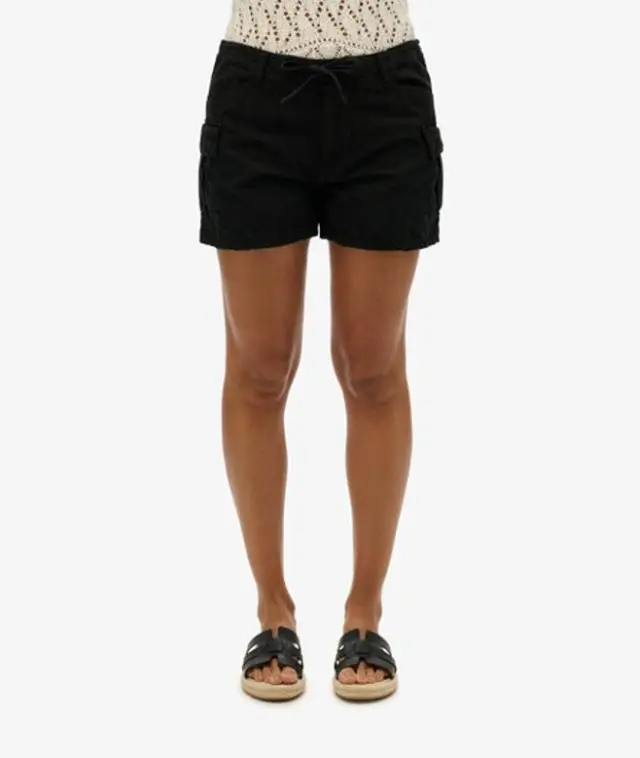 Superdry Women's Cargo Shorts Black - 