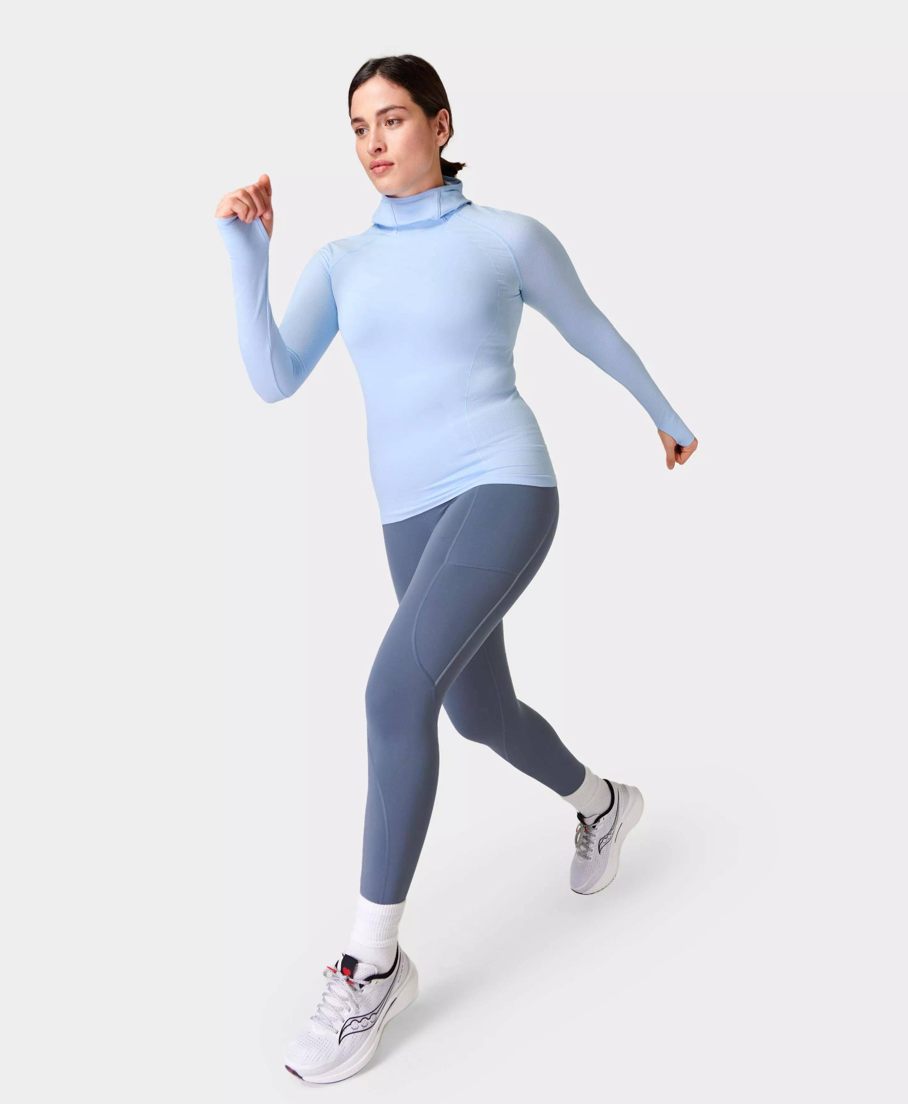 Pockets For Women - Therma Boost 2.0 7/8 Running Leggings