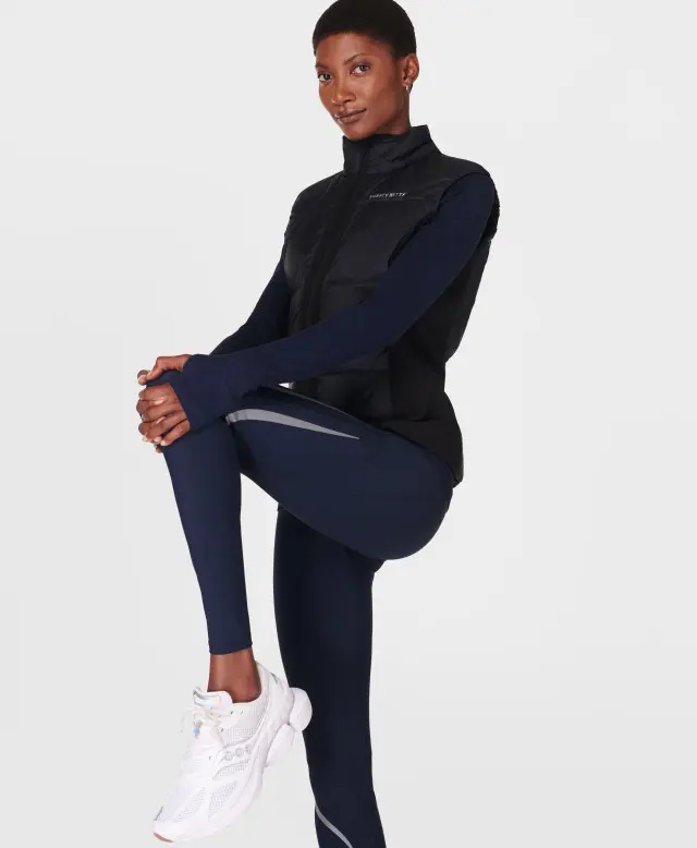 Sweaty Betty Zero Gravity Illuminate Running Tight, Blue