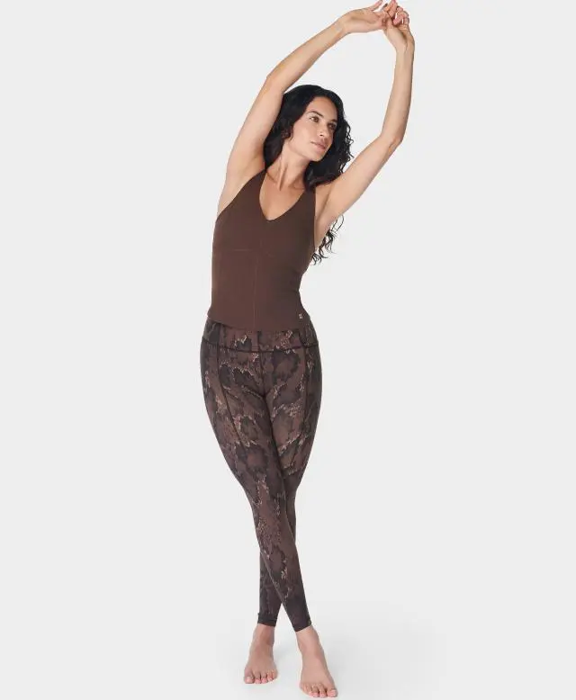 Sweaty Betty Super Soft Yoga Leggings, Brown