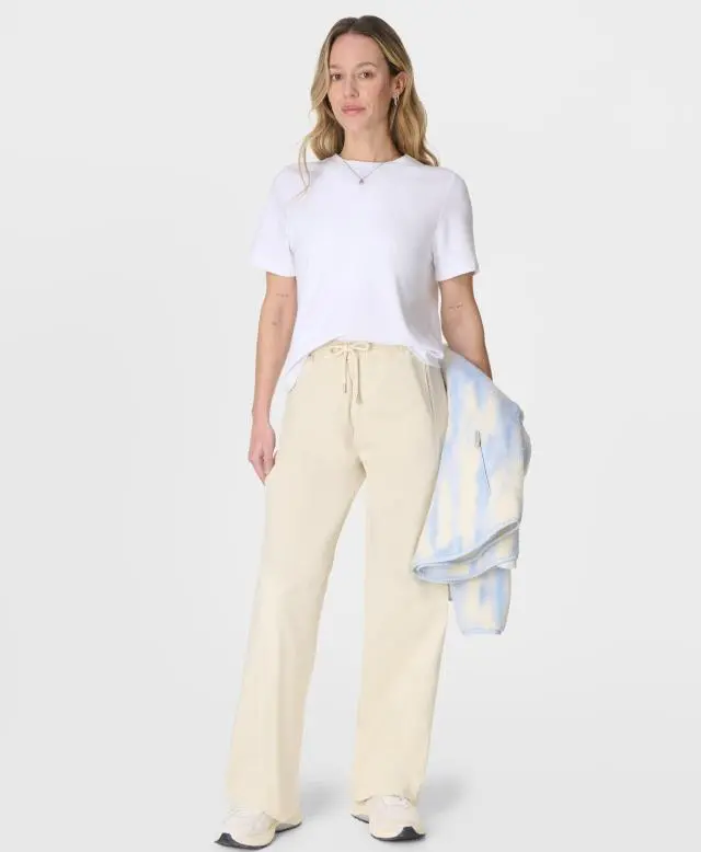 Sweaty Betty Quinn Chino Trousers, Neutral