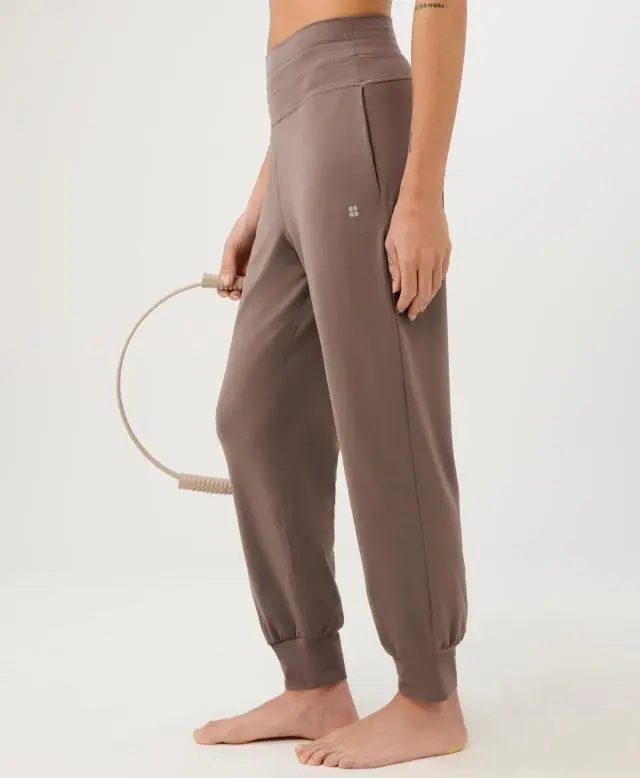 Sweaty Betty Gaia Performance Yoga Pants, Brown