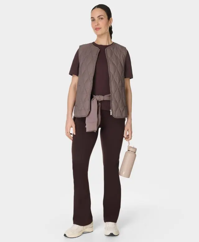 Sweaty Betty On The Move Gilet, Brown