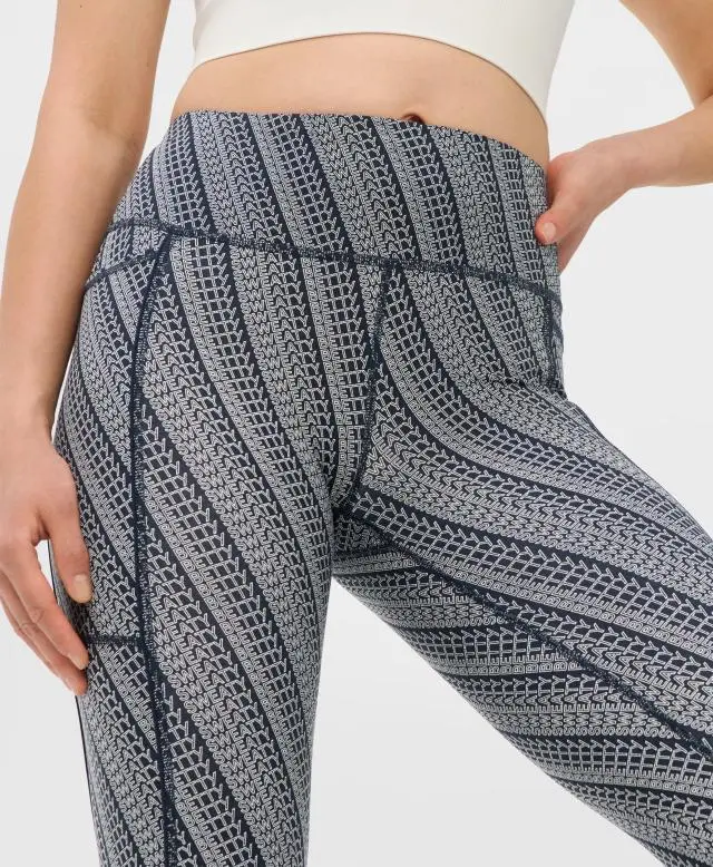 Sweaty Betty Power Piping Workout Leggings, Blue