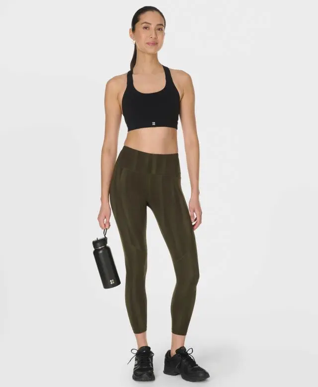 Sweaty Betty Power 7/8 Gym Leggings, Green