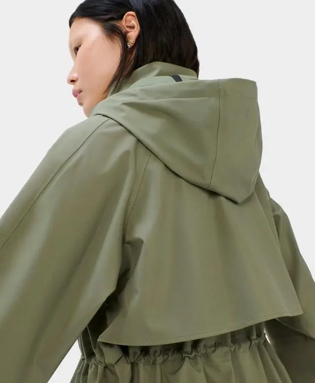 Sweaty Betty Motion Waterproof Mid Parka, Green