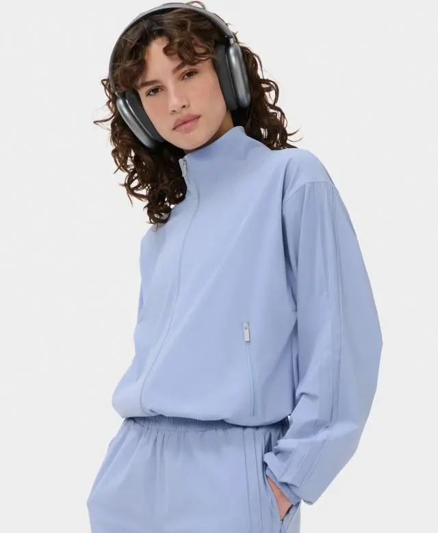 Sweaty Betty Power On Studio Zip Up, Blue