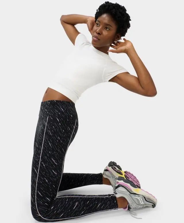 Sweaty Betty Power Piping Workout Leggings, Black