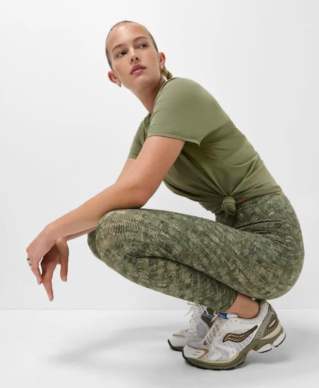 Sweaty Betty Power 7/8 Gym Leggings, Green