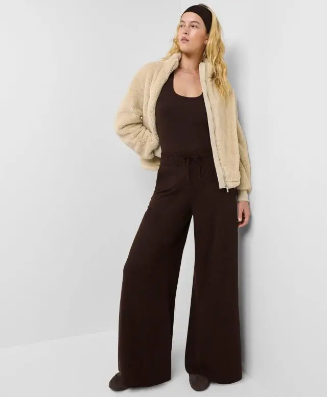 Sweaty Betty Glow Palazzo Wide Leg Trouser, Brown