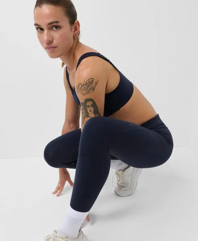 Sweaty Betty Runner's High Power Leggings, Blue
