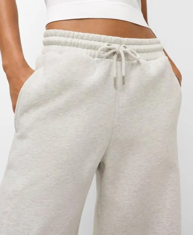 Sweaty Betty Premium Wide Leg Trousers, Grey