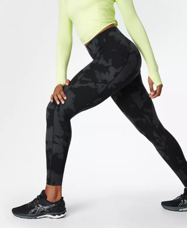 Sweaty Betty Power UltraSculpt High-Waisted Gym Leggings, Black,Multi