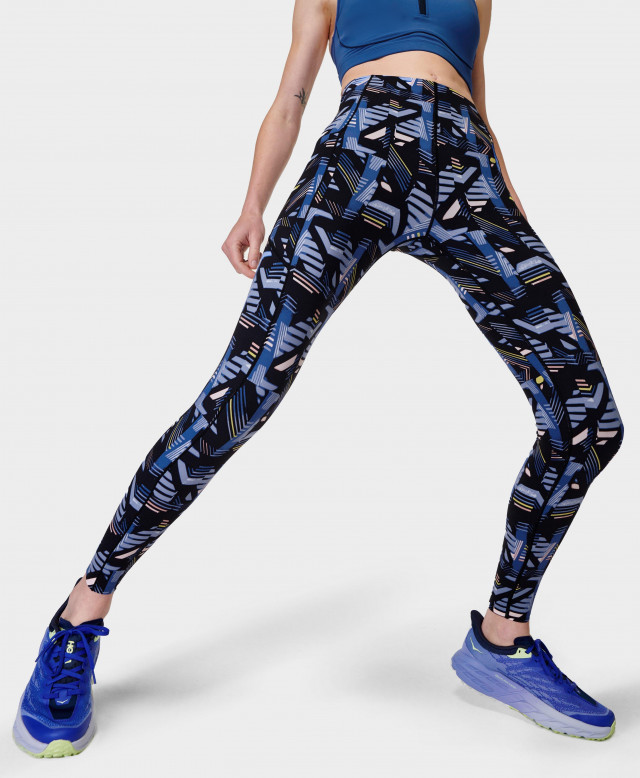 Sweaty Betty Power UltraSculpt High-Waisted Gym Leggings, Blue, Women's