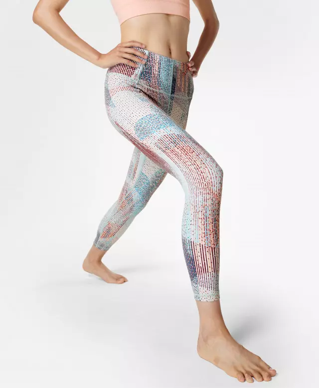 Sweaty Betty Super Soft 7/8 Yoga Leggings, Multi Colored, Women's