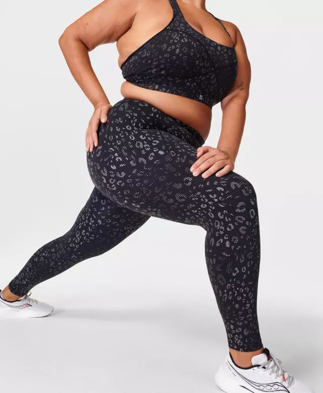 Sweaty Betty Power Reflective 7/8 Gym Leggings, Blue