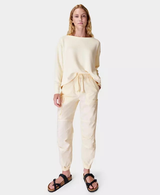 Sweaty Betty Quinn Cargo Trousers, White
