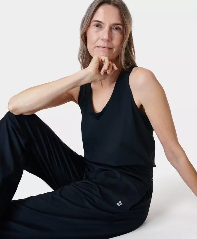 Gaia Yoga Dress - Black, Women's Dresses and Jumpsuits