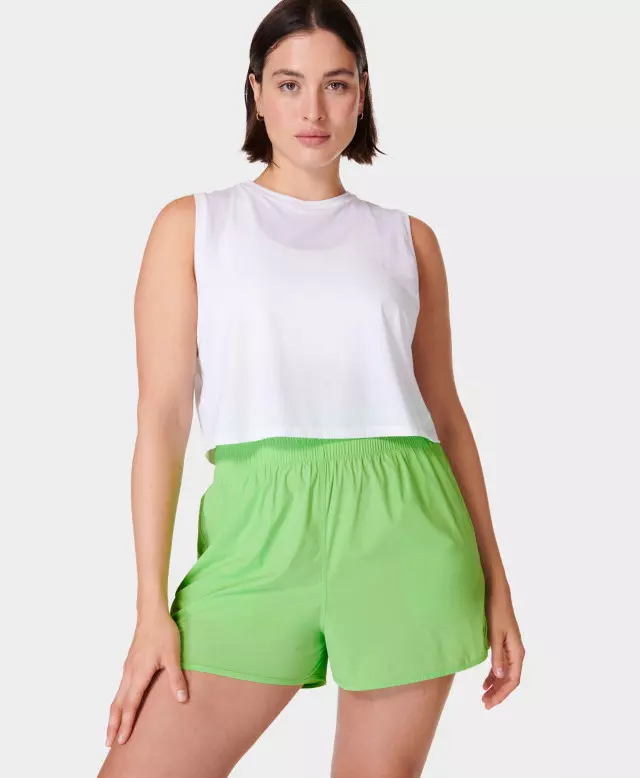 Sweaty Betty Relay Shell Shorts, Green