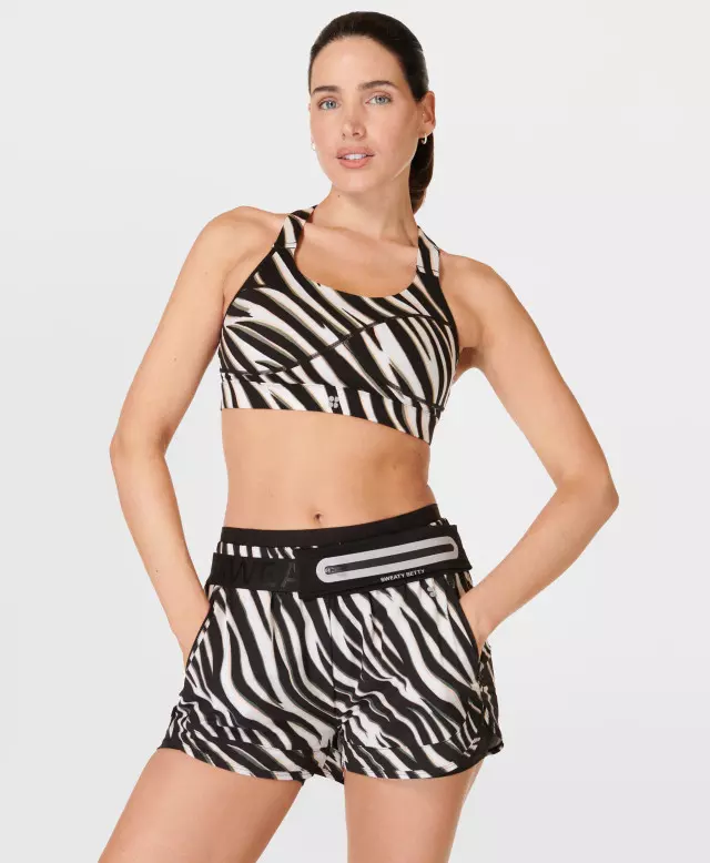 Sweaty Betty On Your Marks 4” Running Shorts, Black