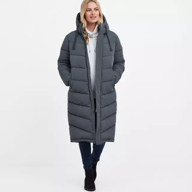 Raleigh Womens Long Insulated Jacket 