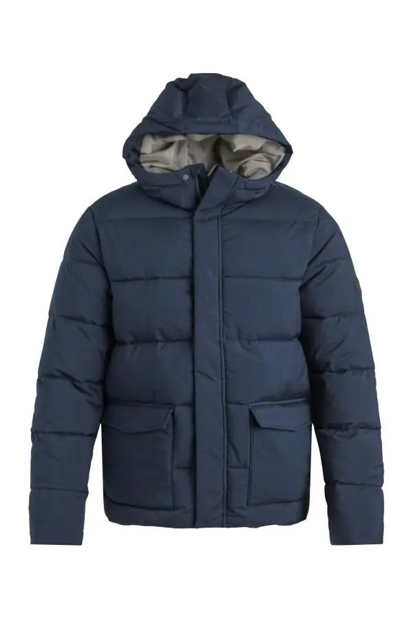 Weird Fish Calderwood Heavy Weight Padded Jacket  Midnight