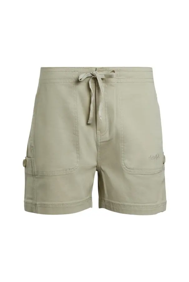 Weird Fish Willoughby Summer Shorts Stone