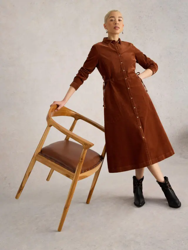 White stuff cord dress hotsell