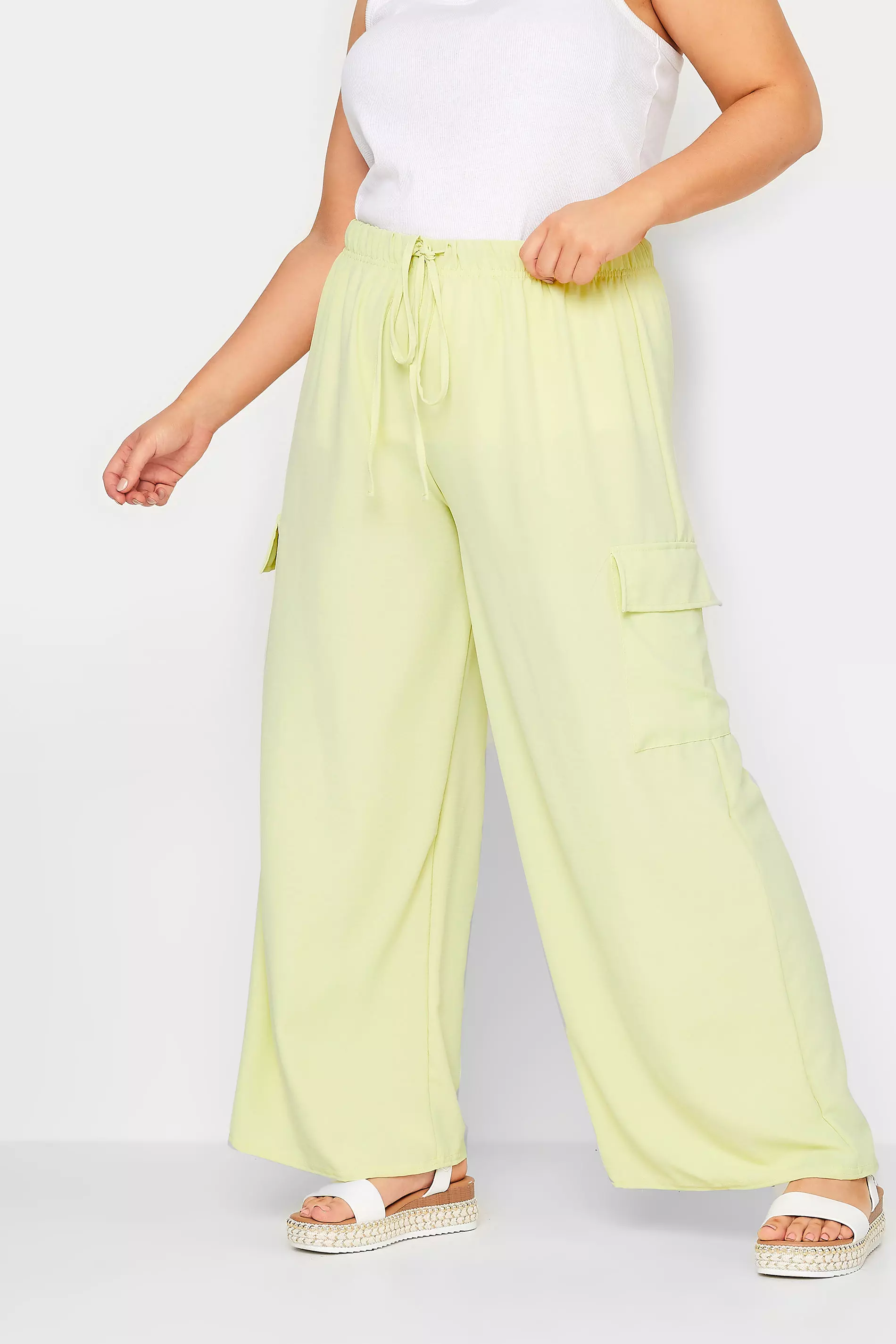 Plus size crepe best sale pants