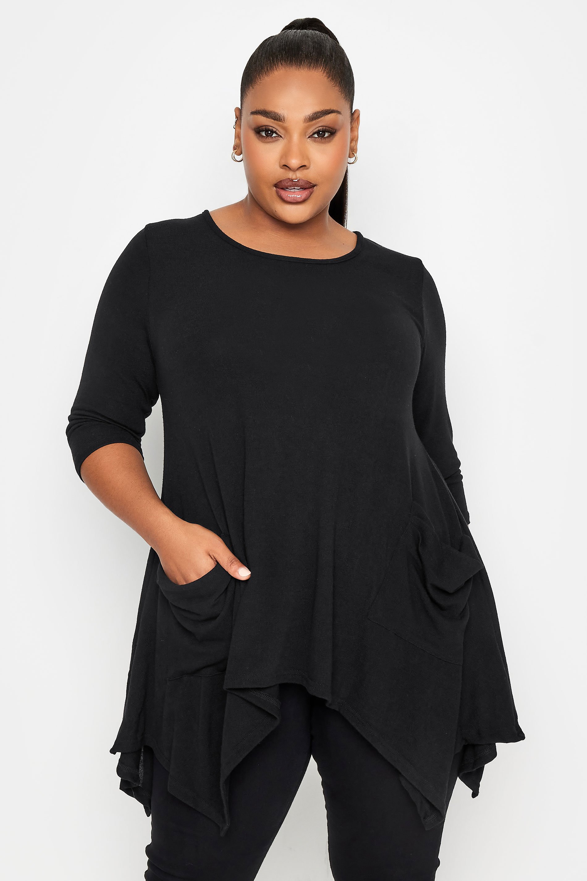 High low tunic sales tops plus size