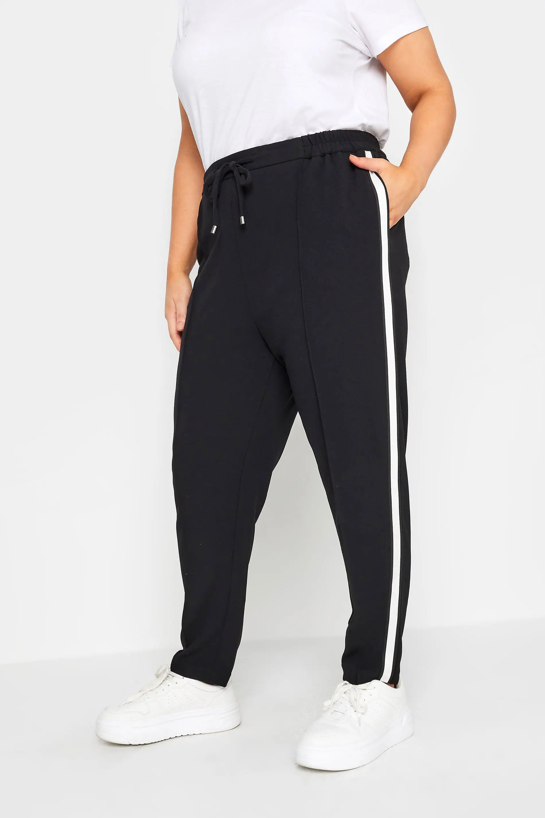 Plus size straight leg joggers outlet