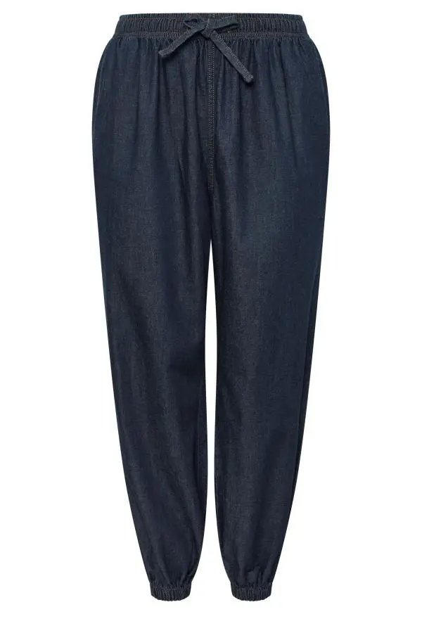 Yours Plus Size Indigo Blue Balloon Jeans Size 12