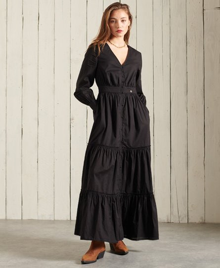 Superdry Women's Bohemian Maxi Dress Black - 