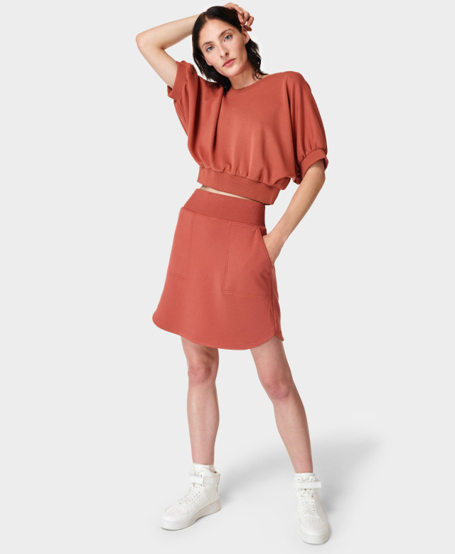 Sweaty Betty Sophia Mini Skirt, Pink, Women's