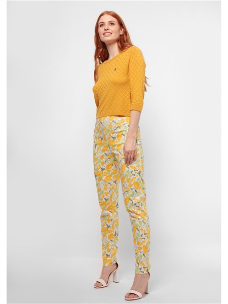 Bright And Beautiful Penny Buttercup Floral Trousers 