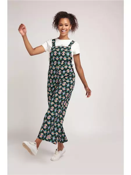 Bright And Beautiful Lena Eye Spy Floral Jumpsuit 