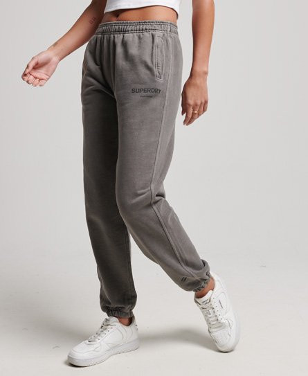 Superdry Women's Core Sports Joggers Grey / Grey Quartz - 