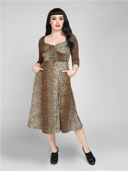 Coast mila animal clearance print dress